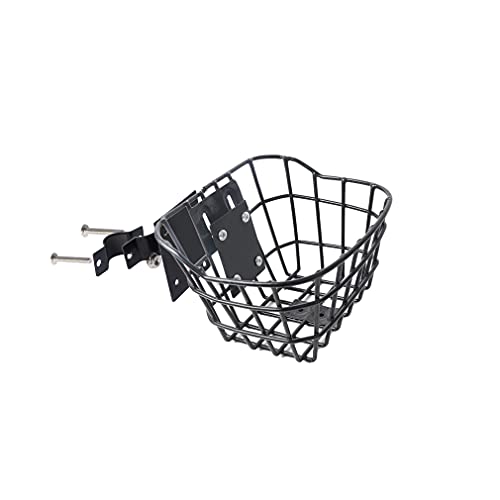 Bike Basket with a Fixed Holder,Kids Small Scooter Tricycle Accessories Kit with Bells Tools,Rust-Resistant Electric Bicycle Front Baskets Accessories for Women and Men - Image 6