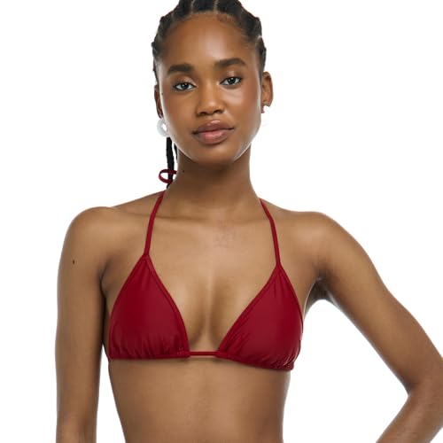 Body Glove Women's Smoothies DITA Solid Slider Triangle Bikini Top Swimsuit