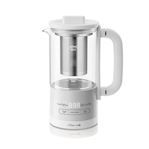 Olla eléctrica Bear HK-5L06P04 con infusor 0.6L blanca miniatura 1