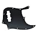 KAISH 10-Hole Metal Anodized Aluminium J Bass Style Pick Guard Modern Style Bass Pickguard for Jazz J Bass made in USA/Mexico Black