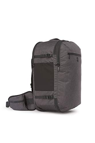 Setout Travel Backpack Men's Fit: 45L Maximum-Sized Carry On Backpack (45L, Heathered Grey)