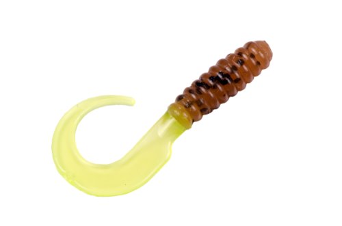 Strike King Lures Mr. Crappie Grub Lure, 2' Length, Pumpkinseed...