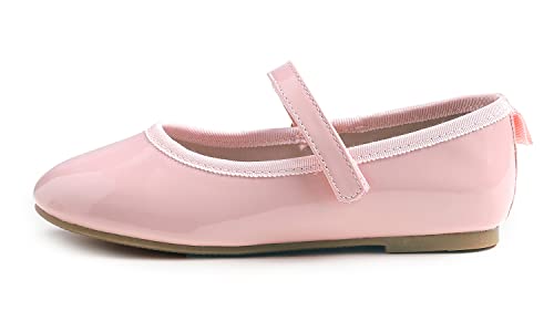 Feversole Kids Filles Mary Jane Strap Chaussures Plates Ballerines Princesse Chaussures Plates Chaussures d'école Plates À Bride