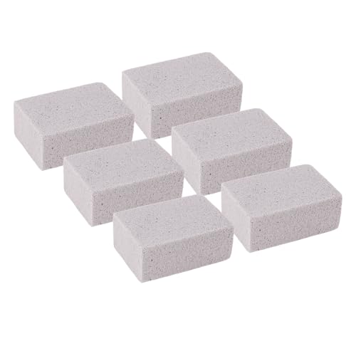 Marhynchus 6 Piedras Pómez para Piscina, Bloque de Limpieza de Material de PVC para Depósitos de Calcio a Escala de Agua, Manchas de Cal, con Rendimiento Duradero, para Fregadero de Cocina, (M)