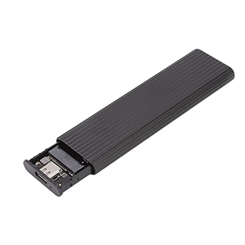 Adaptador Caja M.2 SSD Aleación de Aluminio con UASP, Negro miniatura 2
