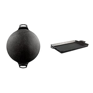 Lodge Cast Iron 15 inch Pizza Pan 15.5″x10.5″ Cast Iron Baking Pan