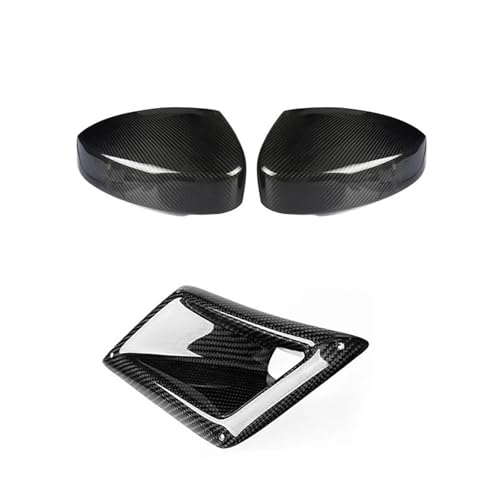 Lunette scoop Nissan 350Z 2003-2009 capot moteur cache rétroviseur ABS carbone