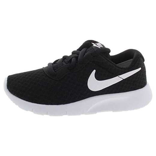 Nike , Jungen Sneaker, Mehrfarbig (Black/white/white), 28 EU