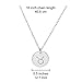 Rebecca Anne Handmade Jewelry Silver Taurus Necklace, 16