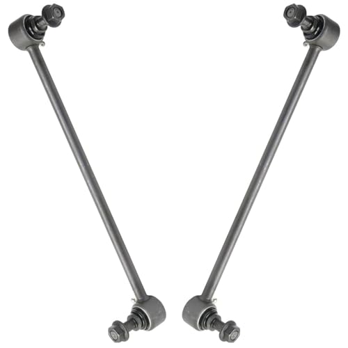 Image of Detroit Axle - 8pc Front End Suspension Kit for 2011-2017 BMW X3, 2015-2018 BMW X4, 2 Lower Forward Control Arms 4 Outer Inner Tie Rods 2 Sway Bar Links 2016 Replacement