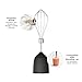 Vitamix 5-Speed Immersion Blender 5-Piece Bundle, 625-Watt Motor, One-Handed Operation, 5 ft cord, includes Mini-Chopper, Blending Jar, Whisk Attachment & Storage Case, Stainless Steel/Black