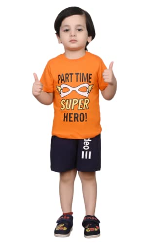 Image of TADEO T-shirt & Shorts Set for Boys | Top & Bottom Set for Kids | 2 Pc Set for Children | Coordinate Set for Toddlers | All
