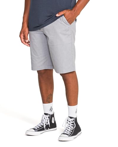 Image of Volcom Men's Vmonty Chino Shorts - 22 inch Outseam, Relaxed Fit, Durable Cotton Fabric