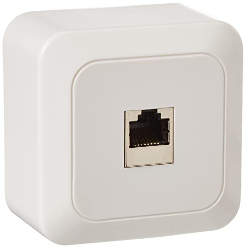 Preisvergleich Produktbild Dio dio042116 Celesta Steckdose RJ45 weiß