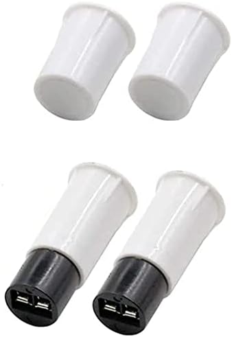 QMseller MC-33C Normally Closed Recessed Window Door Contact Sensor Alarm Magnetic Reed Switch 2 Sets