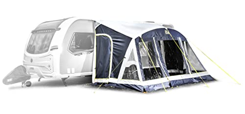 Maypole Stoneleigh 390cm Air Inflatable Porch Awning Suitable for Caravans and Motorhomes with an Awning Channel Height of 235 to 250cm