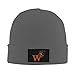 Rorcie Waynesburg Aa University Logo Print Beanie Knitted Hat Woolen Hat Warm Fashion Outdoors Knit Cap Unisex Deep Heather
