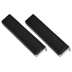 URPIZY Soft Vice Backen aus Aluminiumlegierung mit Magneten, V-f¨¹rm f¨¹r Rund- und Flachteile, Schutz¨¹berz¨¹ge f¨¹r Schraubstock, f¨¹r 3/4/5/6/8" Metall-Schraubst?cken, 2 St¨¹ck
