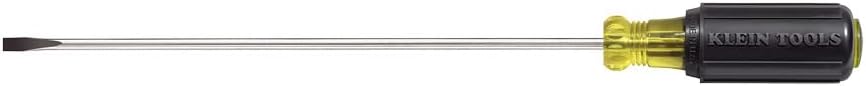 Klein Tools 601-8 3/16-Inch Cabinet Tip Screwdriver, 8-Inch, Made in USA
