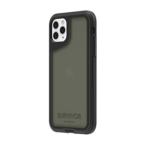 Griffin Survivor Extreme Protection Case for Apple iPhone 11 Pro Max with Advanced Proprietary Shock-Absorbtion Technology - Black/Gray/Smoke