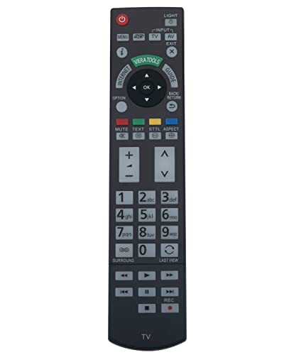 N2QAYB000715 VINABTY Replaced Remote Fit for Panasonic Plasma Television TX-P42GT50E TX-P50GT50E TX-P50VT50E TX-P55VT50E TX-P65VT50E TX-P50VT50Y TX-P55VT50Y TX-P65VT50Y - Image 4