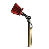 Genérico Kit de Limpieza de Ventanas con pértiga y alimentador de Agua - Cepillo telescópico de 9 m para Vidrio Exterior, Paneles solares y techos - Limpiador y Limpiador de Ventanas Extensible