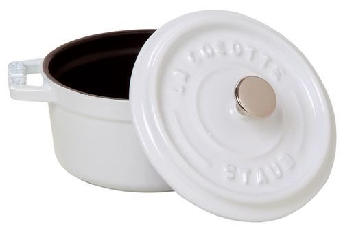 Staub Fonte 1102402 Cocotte Ronde Blanc 24 cm