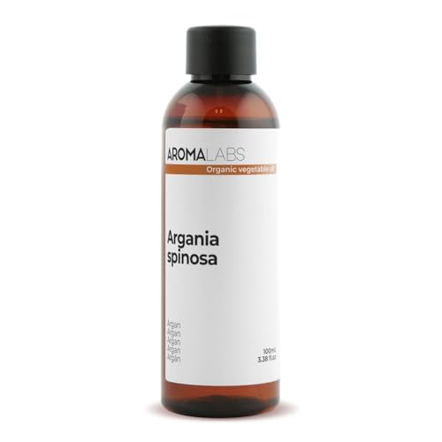 Aceite de Argán BIO (Argania spinosa) - 100 mL - Aceite Vegetal Virgen Certificado Cosmos - Aroma Labs