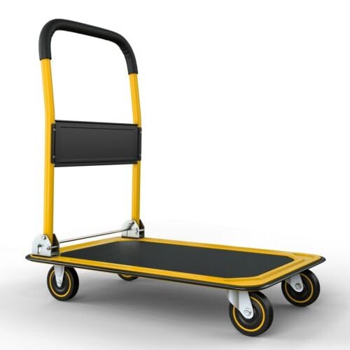 Carretilla plegable compatible con capacidad 330 lbs miniatura 1