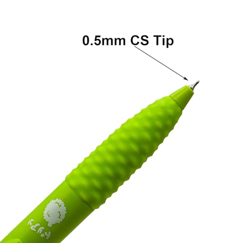 Maydahui 9 Pcs Mini Bolígrafos de Gel Retráctiles 0.5mm miniatura 3