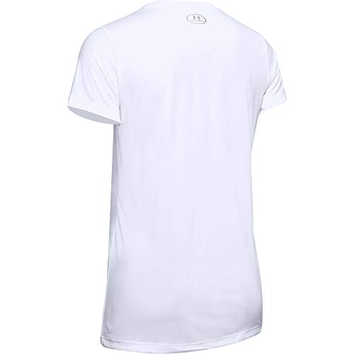 Image of Under Armour Womens Tech V-Neck Short-Sleeve T-Shirt