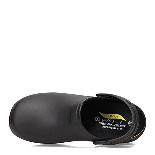 Skechers Riverbound Pasay Work Clog — Black — view 6