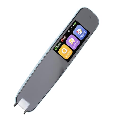 Scan-Lesestift, Digitaler Übersetzer und Lesestift für Legasthenie, Lesestift für Meetings, Reisen, Lernen (Blue)
