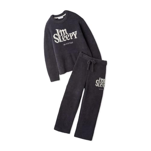 ジェラートピケ オム メンズ パウダースリーピーロゴジャガードプルオーバーロングパンツセット ジェラピケ gelato pique HOMME(NV-ネイビー、L)のサムネイル