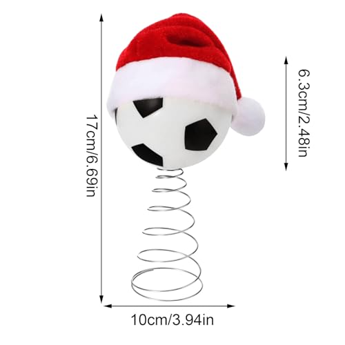 Vacances d'hiver réussies avec le bonnet de Père Noël géant pour porte d'entrée