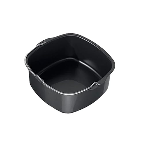 Mikinona 1 Pieza Cesta de Hornear Antiadherente Freidora de Aire Accesorio Compatible con Cocinas Uso Hogar y Restaurantes