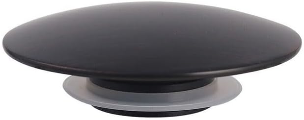 Basin Waste Easy Pops Up, Bathroom Sink Push Button, Click Clack Pluges, Bathtub Sink Waste Pluges Cap For Washbasin Kitchen Bathroom Suitable For All Standard Basins