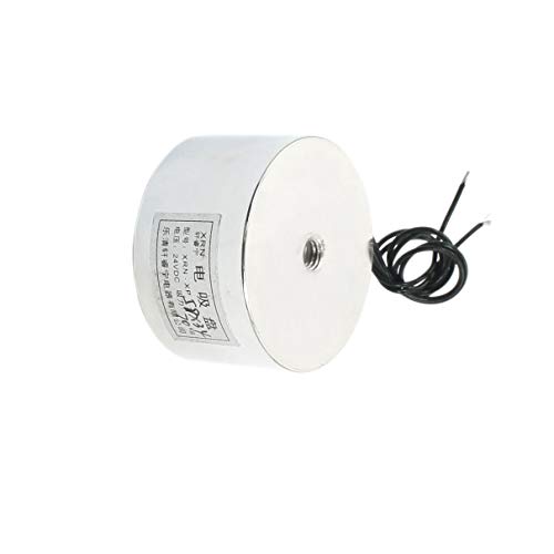 Aexit 154LB/70kg Lifting Magnet Electromagnet Solenoid Lift Holding 59mm 24V (4645166eec93b2f9da9007c2b8eb3e42)