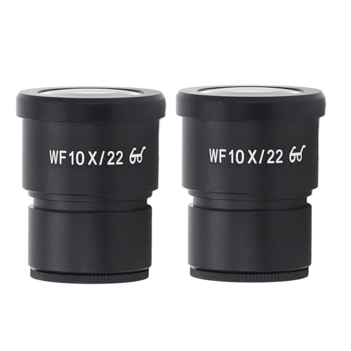 Oculaire de microscope 10X Cocoarm en alliage d'aluminium durable pour observations biologiques - 3