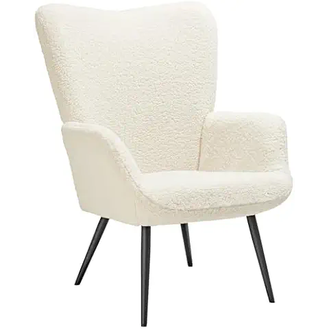 Fauteuil Relax TecTake en Tissu Cover