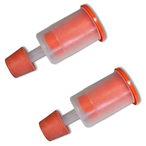 2 x Speidel Gärspund mit Stopfen