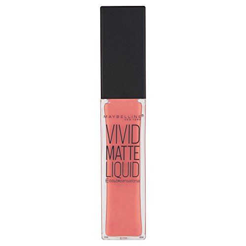 Maybelline Color Sensational Vivid Matte Liquid Lipstick, Number 7, Blush