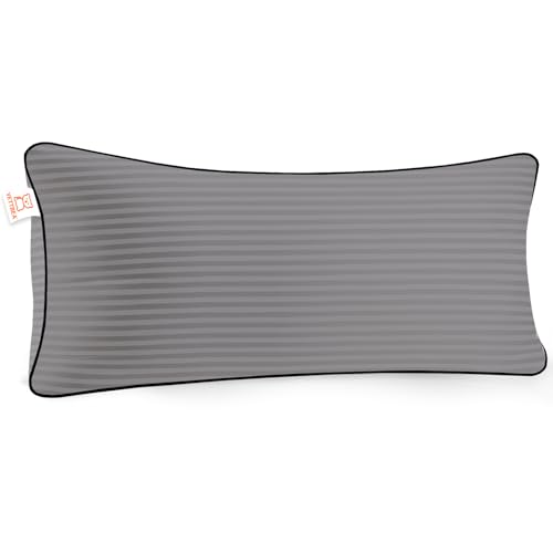 14x36 Throw Pillows Insert Set of 1, Decorative Pillows for Couch and Bed, Indoor Square Pillow Stuffing for Living Room with Premium Original Down Alternative Filling,Gray