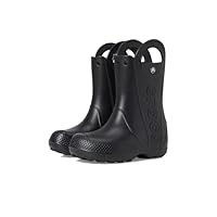 Crocs, Unisex, Handle It Rain Boots (Toddler), Black, 10, Medium