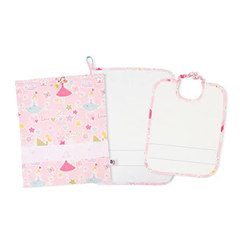 FILET - Set Asilo Tre Pezzi Ricamabile, Composto