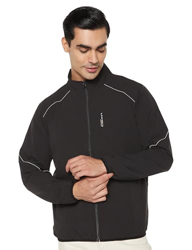 Image of Qube by Fort Collins Men's Windcheater, Lightweight, Windproof Polyester Standard Length Jacket for Year-Round Casual & Daily Use