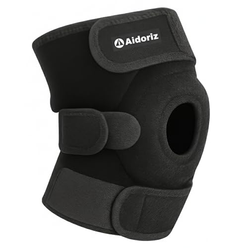 Image of Knee Cap with Built-in 5mm Gel for Knee Pain, Knee Support for Women and Men Knee Pain, Knee Caps for Women for Pain Relief, Knee Brace for Ligament Tear, Osteoarthritis, Joint Pain, Univeral Size (Pack of 1)