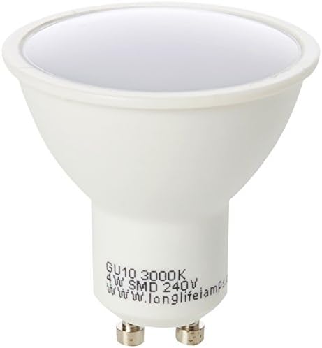 10 Pack GU10 4W LED Warm White Colour : Amazon.co.uk: Lighting