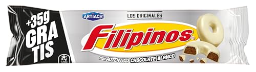 Artiach Filipinos Chocolate Blanco, 93+35g