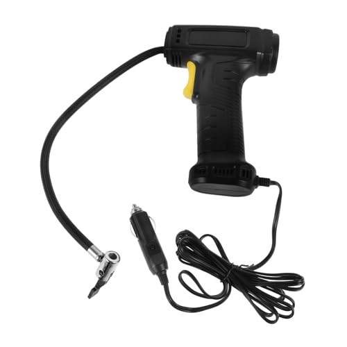 Tire Inflator Pump Adapter Fast Inflation Pressure Gauge for Car Bike Motorbike